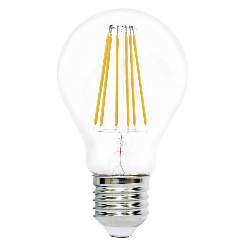 Foto van Lightme lm85344 led-lamp energielabel f (a - g) e27 peer 8 w = 75 w neutraalwit (ø x l) 60 mm x 104 mm niet dimbaar, filament / retro-led 1 stuk(s)