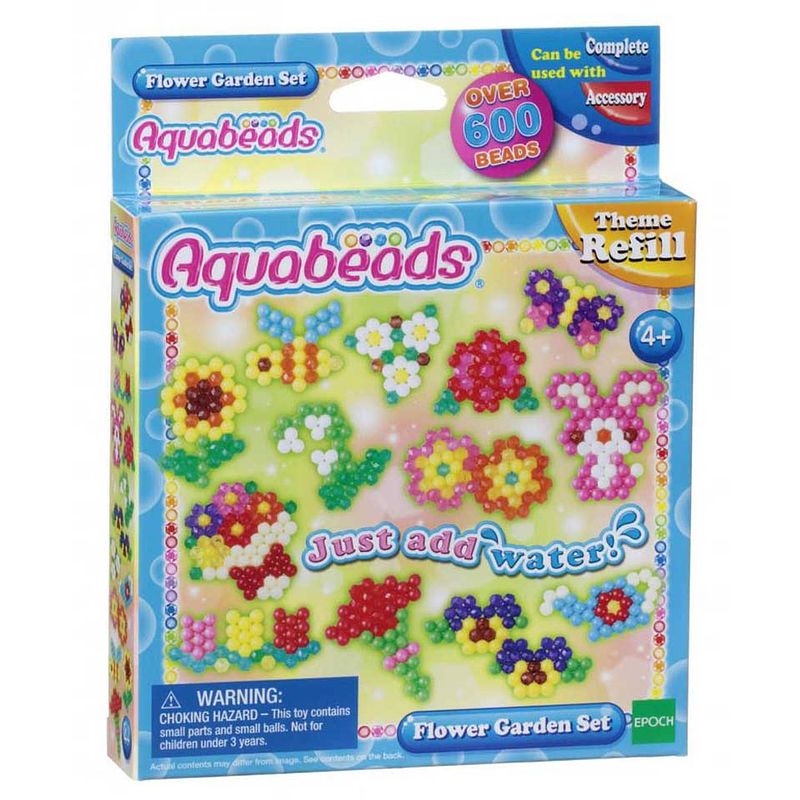 Foto van Aquabeads navulling bloemenset