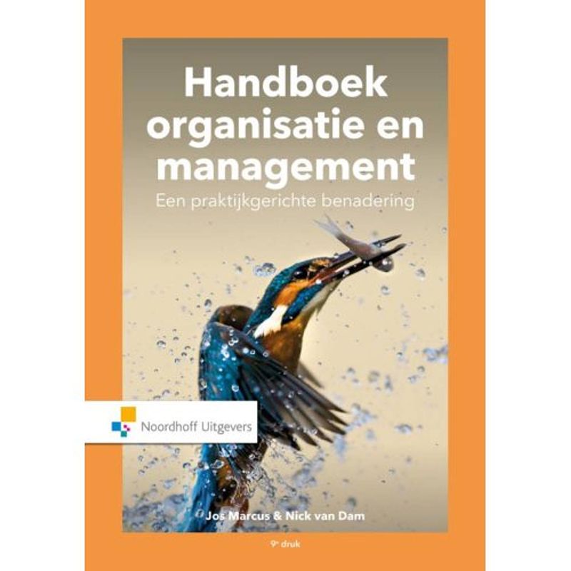 Foto van Handboek organisatie en management. een