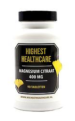 Foto van Highest healthcare magnesium citraat 400mg tabletten