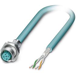 Foto van Phoenix contact 1534614 sensor/actuator steekconnector m12 aantal polen: 4 bus, inbouw 5.00 m 1 stuk(s)