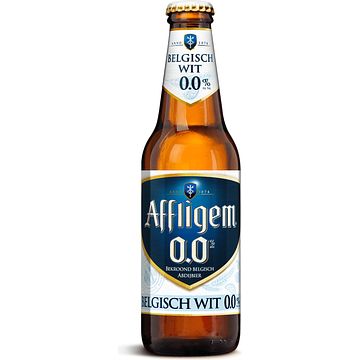 Foto van Affligem belgisch wit 0.0 bier fles 300ml bij jumbo