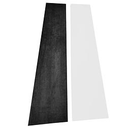 Foto van Auralex sonosuede trapezoid panel left black absorber (per stuk)
