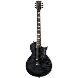 Foto van Esp ltd deluxe ec-1000fr see thru black elektrische gitaar