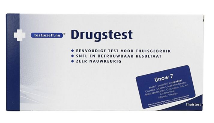 Foto van Testjezelf.nu drugstest unow 7