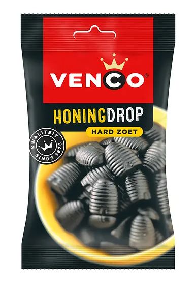 Foto van Venco honingdrop hard zoet 120g bij jumbo