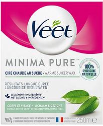 Foto van Veet minima pure warme suiker wax lichaam & gezicht