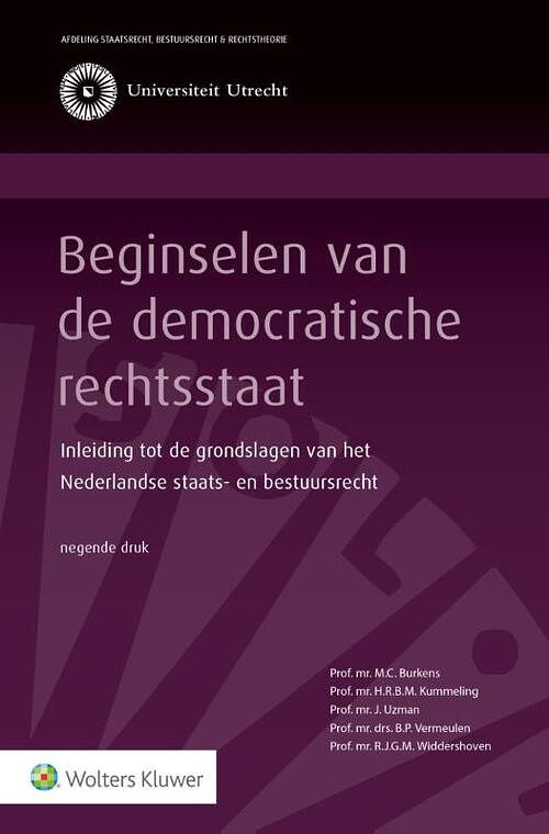 Foto van Beginselen van de democratische rechtsstaat - paperback (9789013169645)