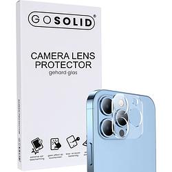 Foto van Go solid! apple iphone 14 pro max camera lens protector gehard glas