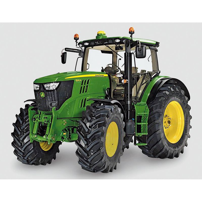 Foto van Siku john deere 6210r tractor 1:32 groen (3282)