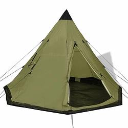 Foto van Vidaxl tent 4 personen groen