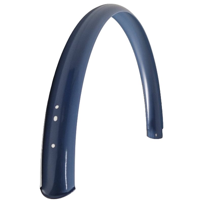 Foto van Euro achterspatbord 28 inch staal 60 mm glans licht blauw