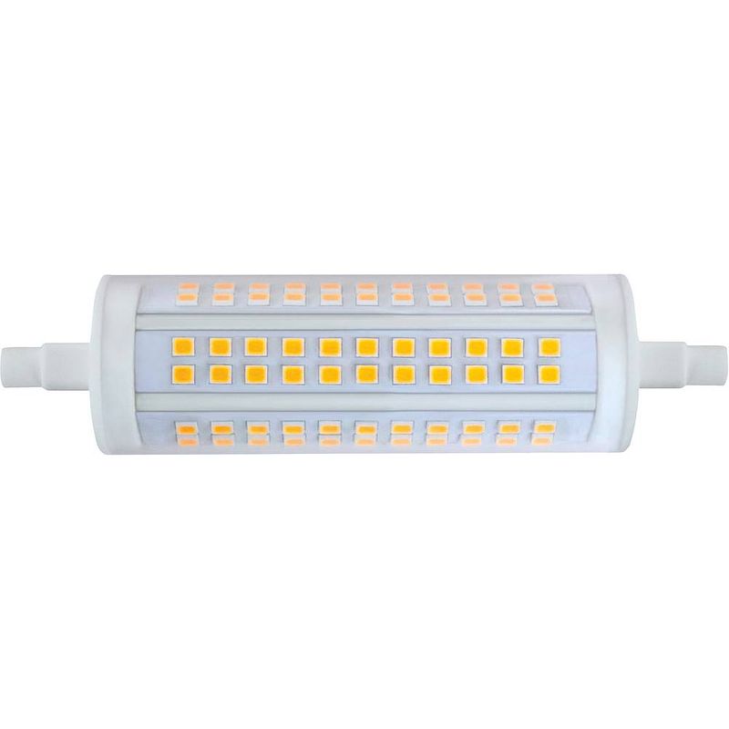 Foto van Lightme lm85354 led-lamp energielabel f (a - g) r7s staaf 20 w warmwit (ø x l) 29 mm x 118 mm 1 stuk(s)