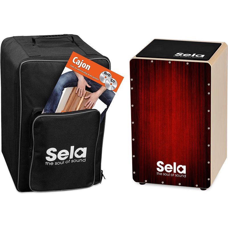 Foto van Sela se 146 nl varios red cajon bundel + tas, pad, boekje etc.