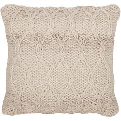 Foto van Must living cushion dolomite,45x45 cm, ivory, 100% wool