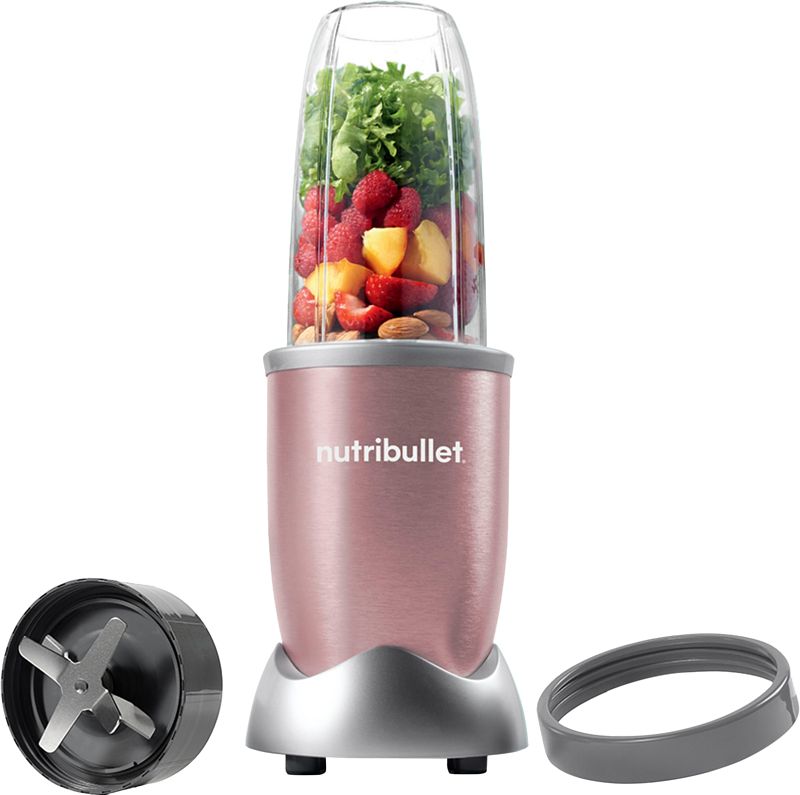 Foto van Nutribullet 900 pro rose gold 6-delig