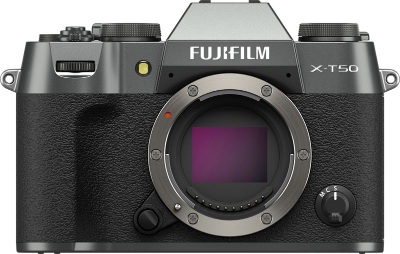 Foto van Fujifilm x-t50 body antraciet