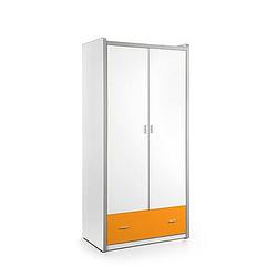 Foto van Vipack 2-deurs kledingkast bonny - oranje - 202x97x60 cm - leen bakker