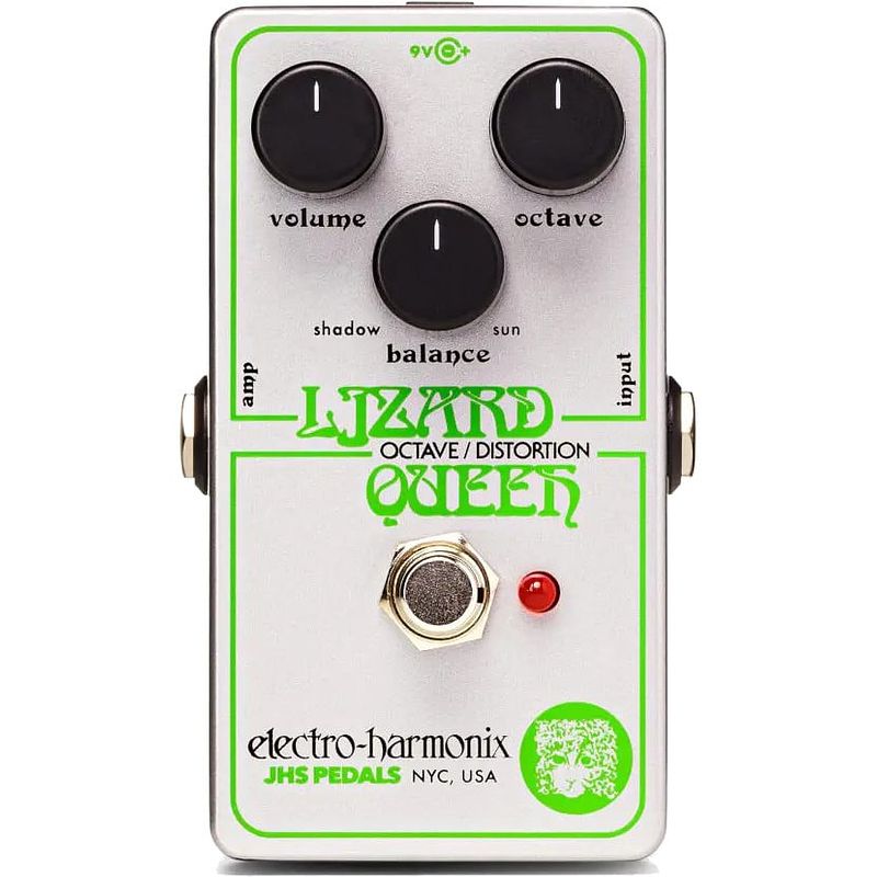 Foto van Electro harmonix / jhs lizard queen octave fuzz effectpedaal