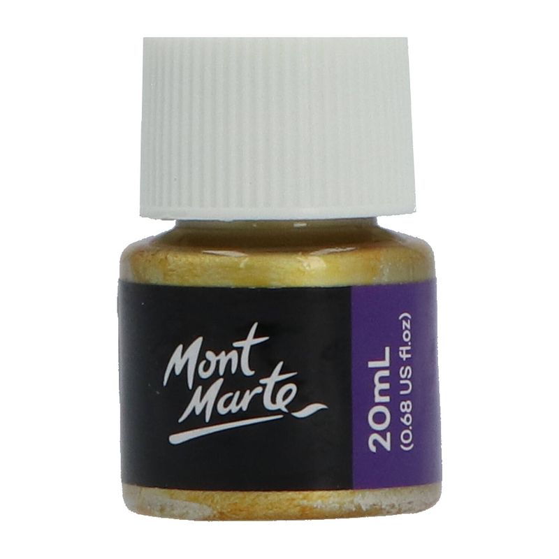 Foto van Mont marte® premium goud folie verf 20ml - detailverf