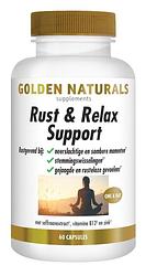 Foto van Golden naturals rust & relax support capsules