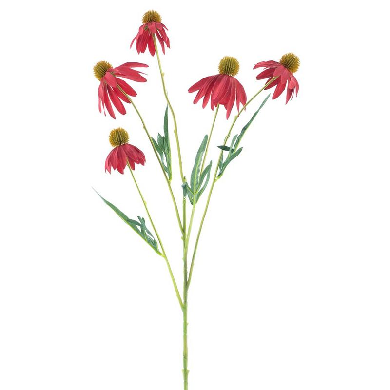 Foto van Rudbeckia spray red 90 cm kunstbloemen