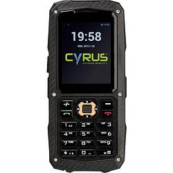 Foto van Cyrus cm8 solid outdoor telefoon zwart, ip-68, mil 810g