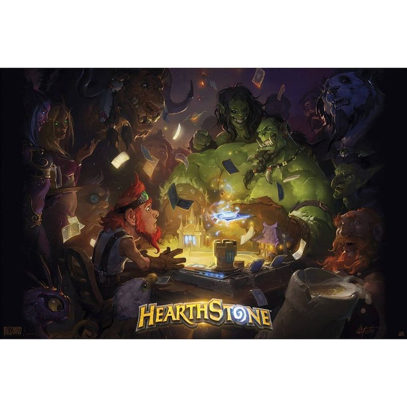 Foto van Abystyle heartstone key art poster 91,5x61cm