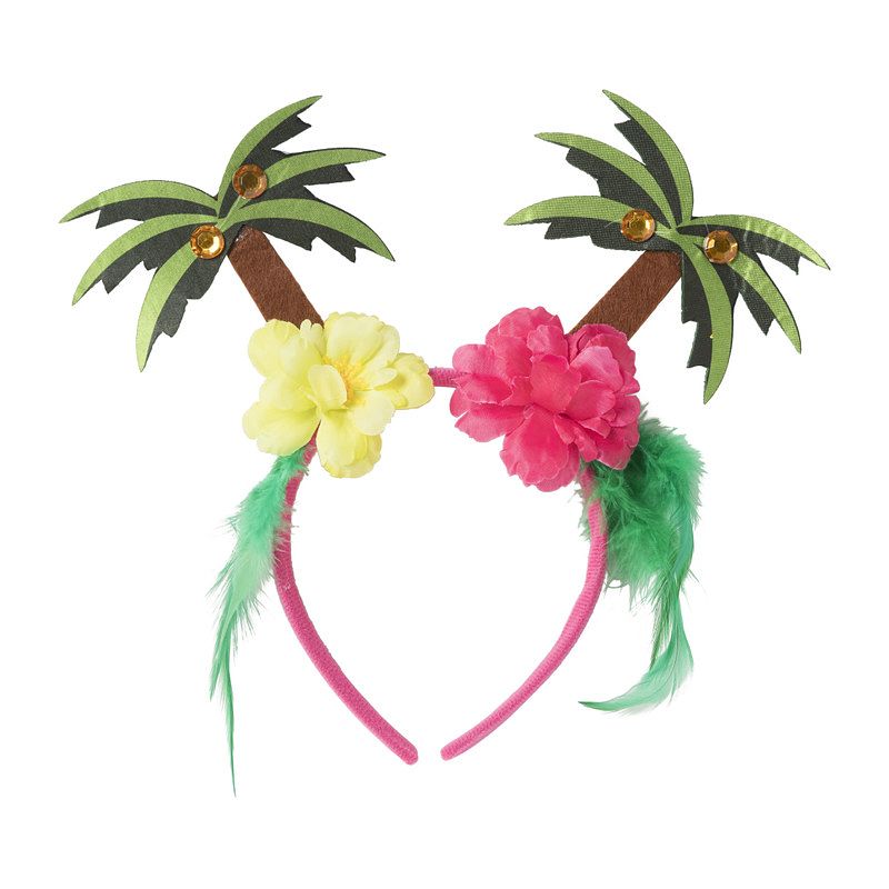 Foto van Tropical tiara - multikleur