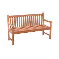 Foto van Livingfurn - tuinbank bench bison - 70x150x17 - teakhout