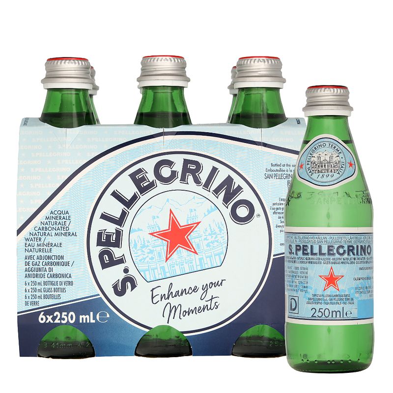 Foto van San pellegrino aqua minerale 25cl water