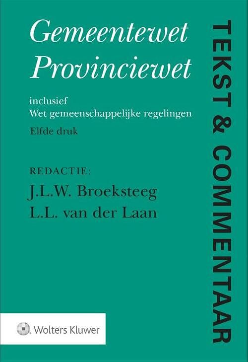 Foto van Gemeentewet provinciewet - hardcover (9789013161212)