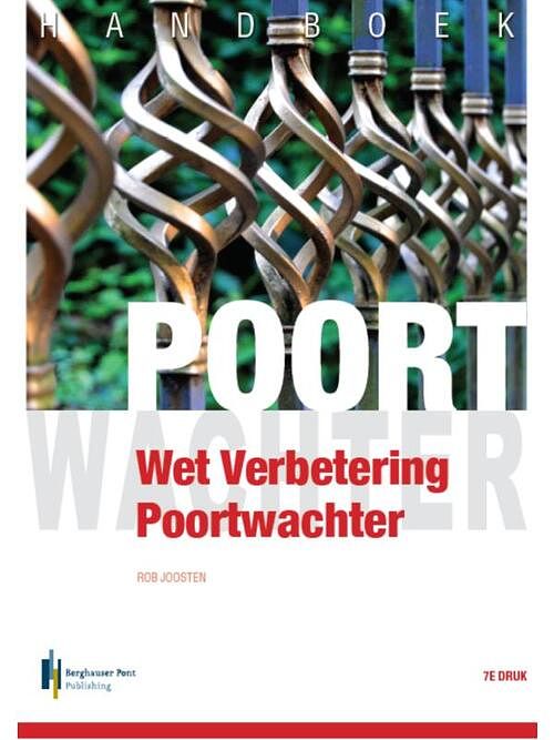 Foto van Handboek wet verbetering poortwachter - rob joosten - paperback (9789492952318)