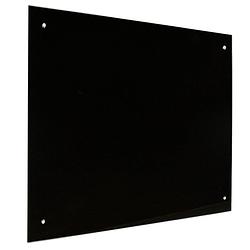 Foto van Glassboard zwart - 60x90 cm