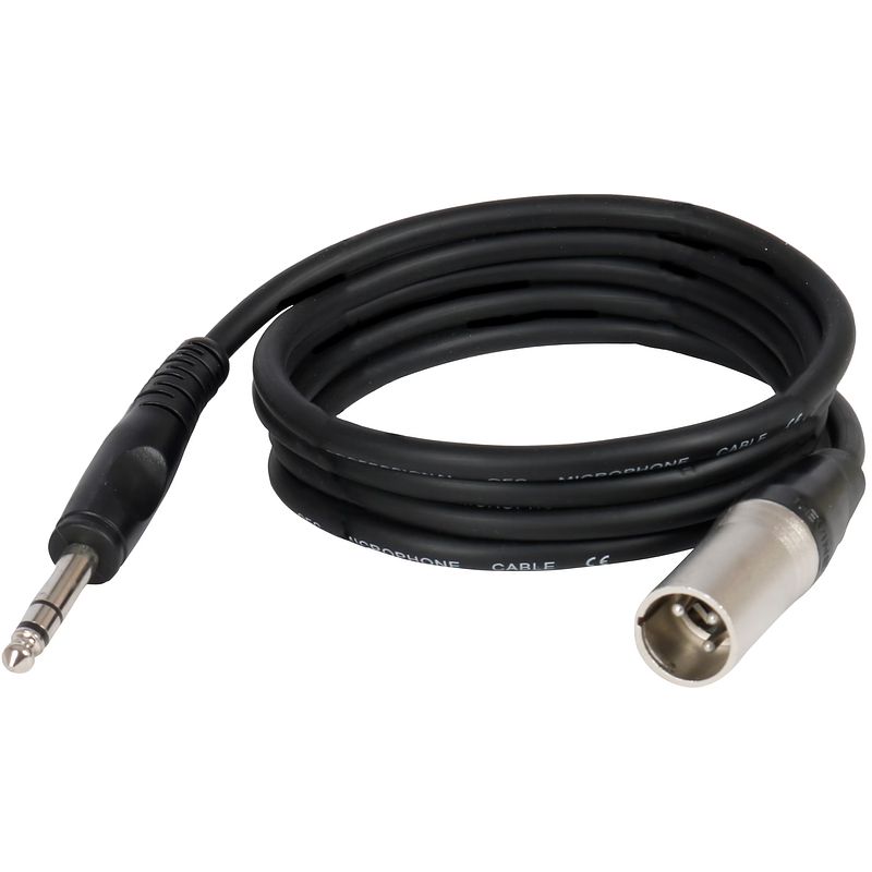 Foto van Devine va1013 xlr male - jack 6.3mm male stereo 3 meter