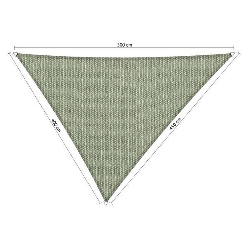 Foto van Shadow comfort driehoek 4x4,5x5m moonstone green