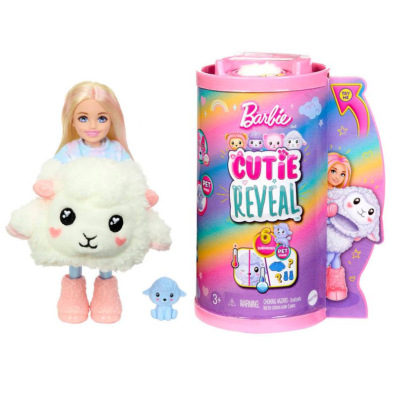 Foto van Barbie cutie reveal chelsea pop lam