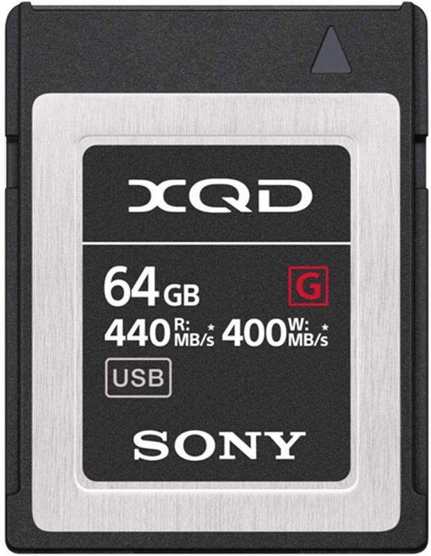 Foto van Sony 64gb xqd highspeed geheugenkaart - 440mb/s lezen en 400mb/s schrijven