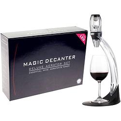 Foto van Magische wijn decanter deluxe met led verlichting