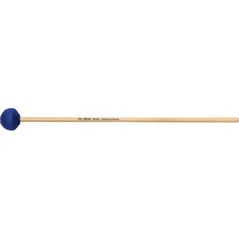 Foto van Vic firth anders åstrand medium signature mallet blauw