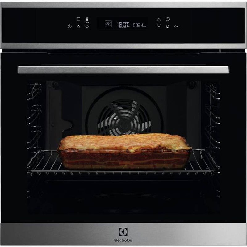 Foto van Electrolux - eof7p00x0 - surroundcook-oven - gepulseerde roterende warmte - 72l - pyrolyse - a + - inox