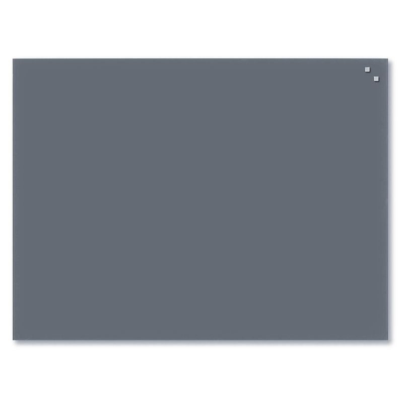 Foto van Naga - magnetisch glasbord - grijs - 60 x 80 cm - geschikt voor whiteboard markers