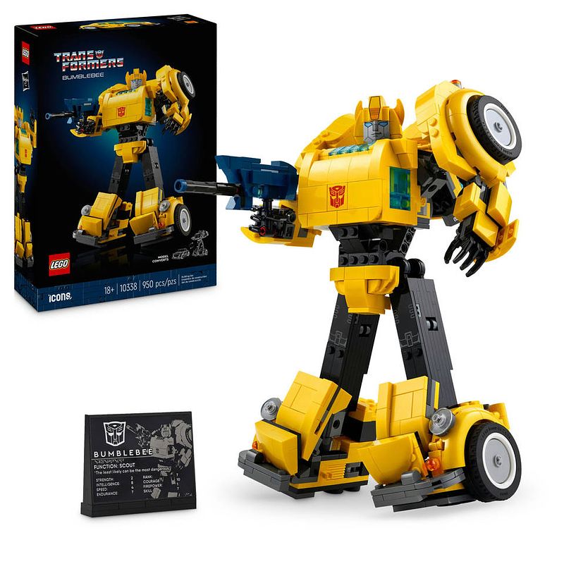 Foto van Lego icons bumblebee 10338