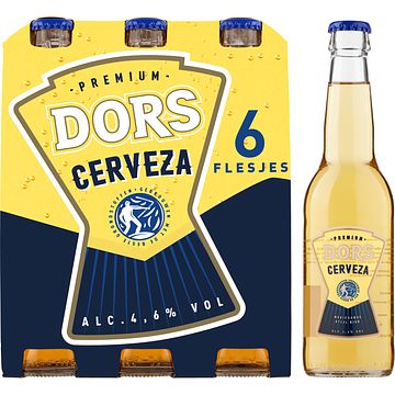 Foto van Dors cerveza flessen 6 x 330ml bij jumbo