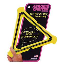 Foto van Aerobie boemerang orbitor junior 29 cm rubber geel
