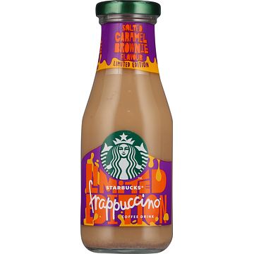 Foto van Starbucks caramel brownie frappuccino ijskoffie 250ml bij jumbo