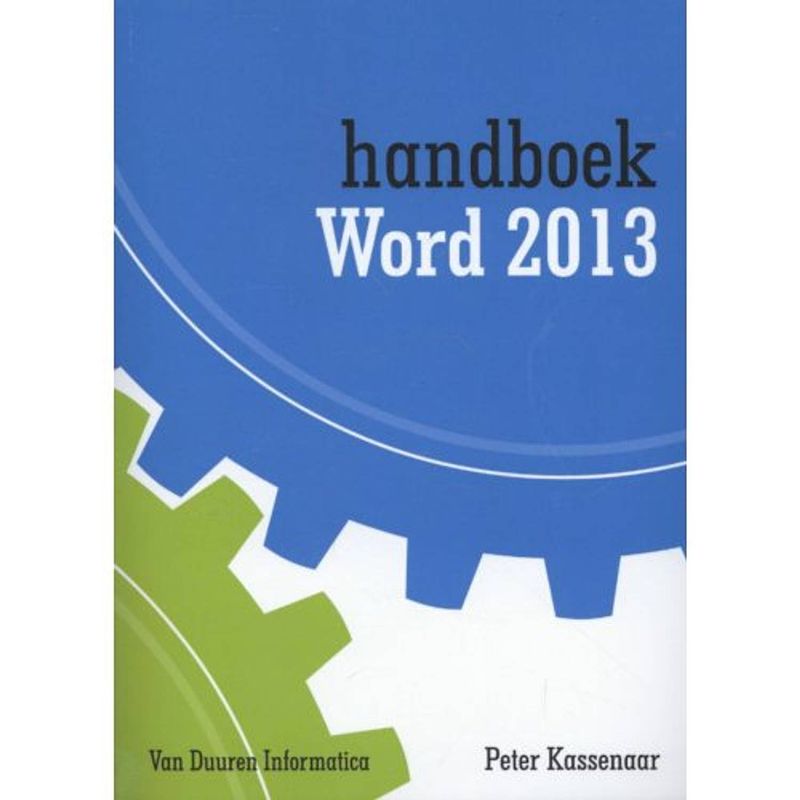 Foto van Handboek word 2013 / 2013 - handboek