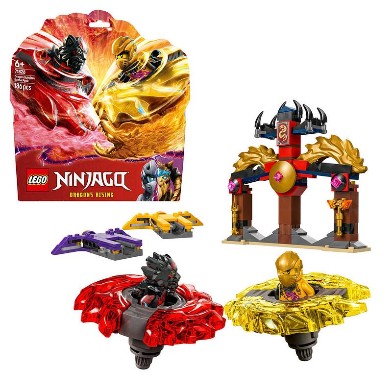 Foto van Lego ninjago spinjitzu drakenstrijd 71826