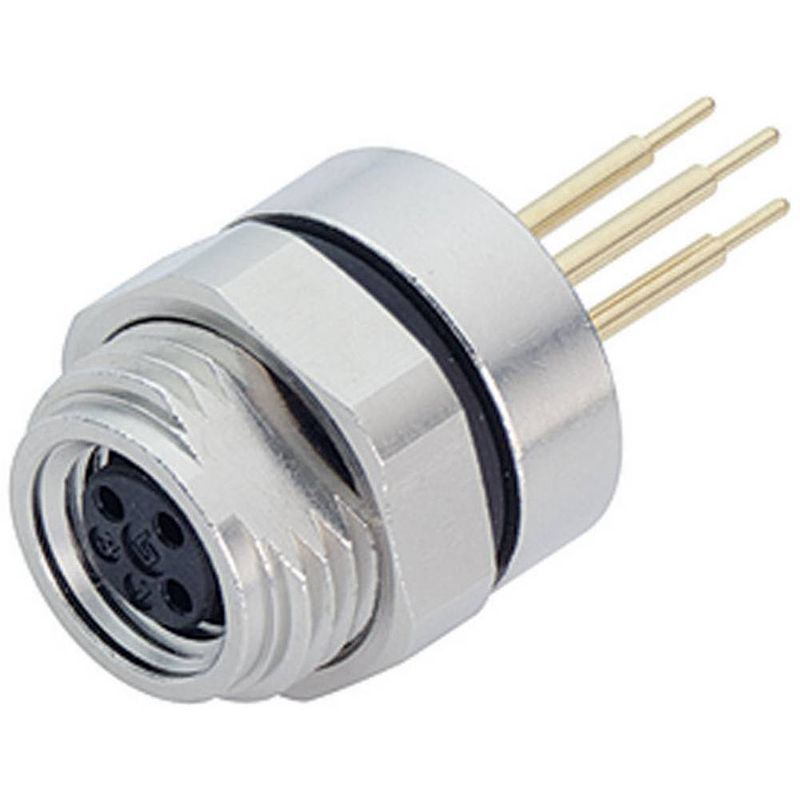 Foto van Binder 09-3390-80-04 sensor/actuator steekconnector m8 aantal polen: 4 bus, recht 1 stuk(s)