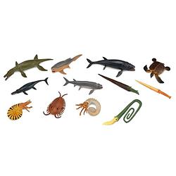 Foto van Collecta prehistorische dieren mini set 12 stuks 7-11 cm